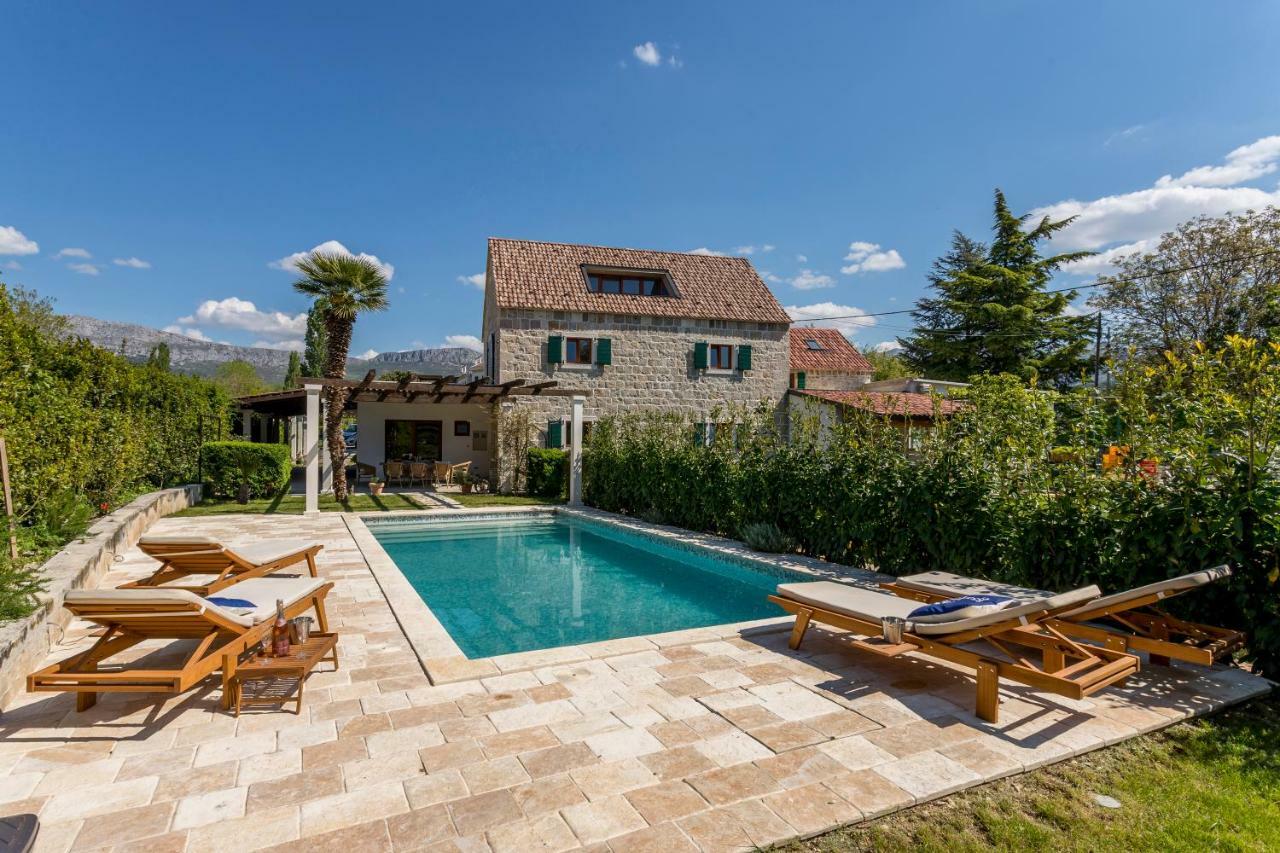 Villa Draga Paradise Pool Villa In Split 索林 外观 照片