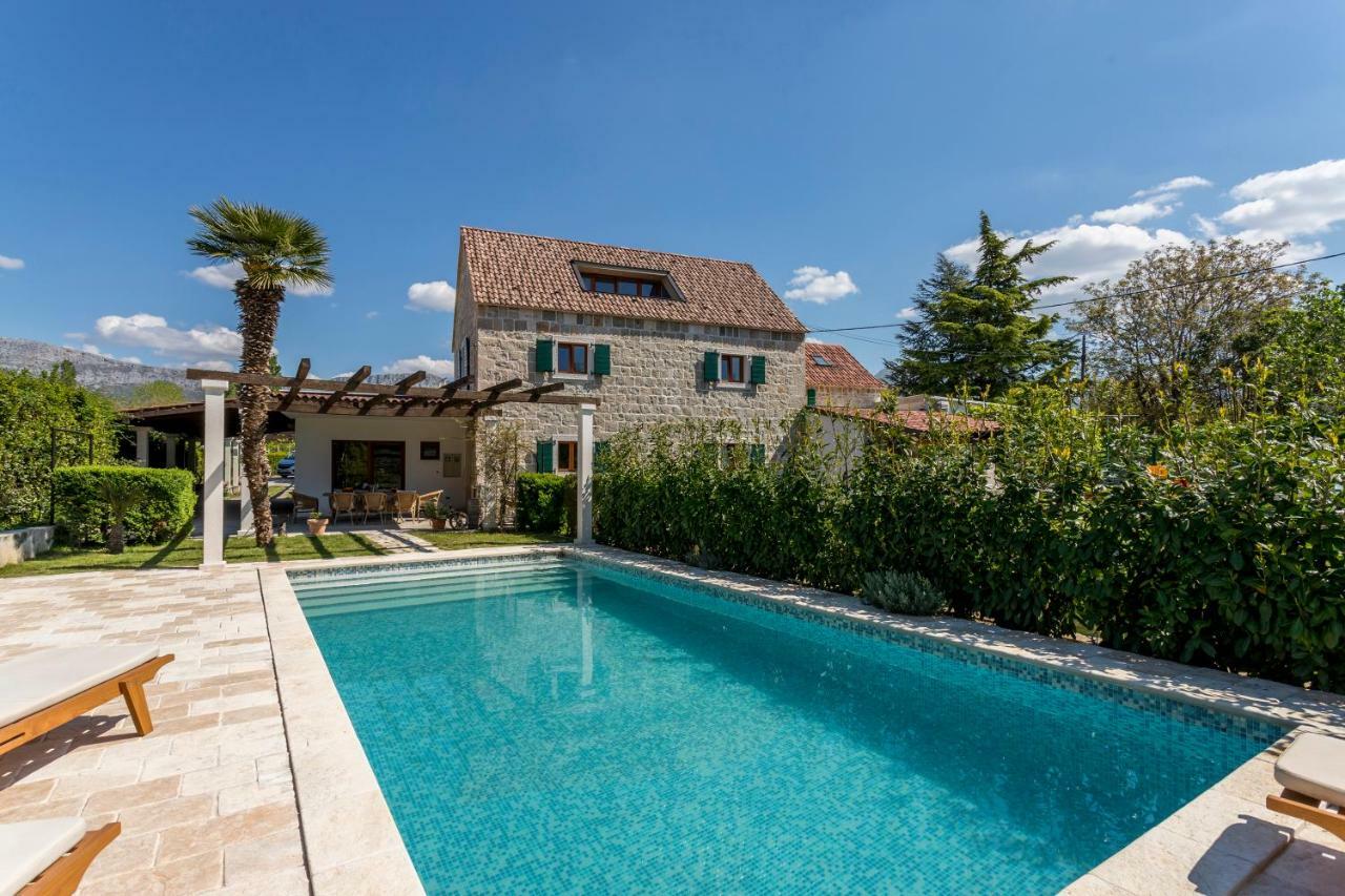 Villa Draga Paradise Pool Villa In Split 索林 外观 照片